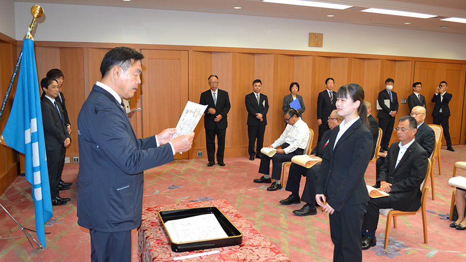 学生赤十字奉仕団に感謝状が授与されました！｜金沢星稜大学