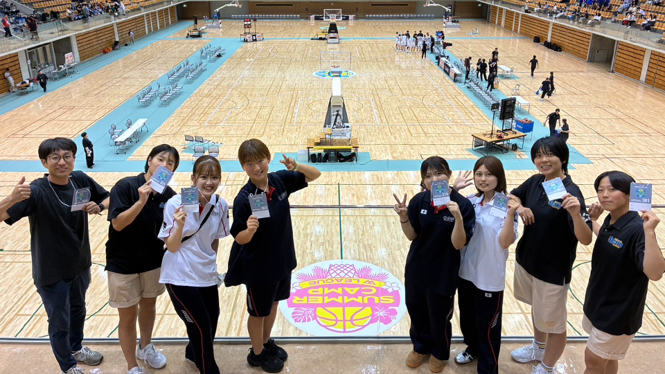 女子バスケットボール部+西村ゼミナール】「能登半島地震復興支援W